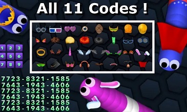 slitherio all codes game play