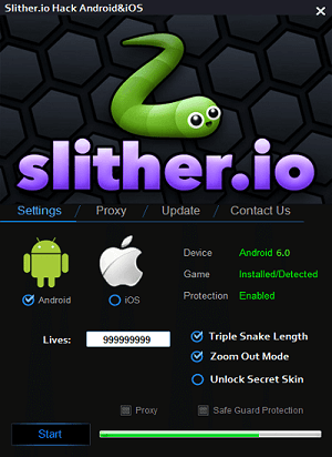 slitherio hack