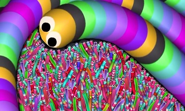 Slither.io AI Gameplay